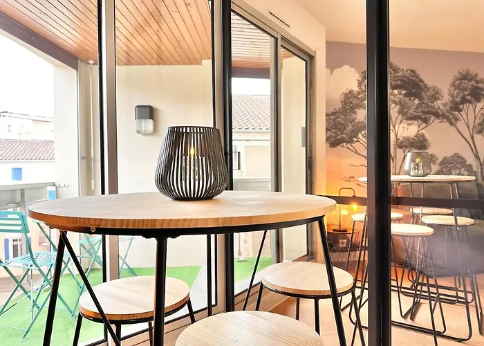 Le D'eau - Raffine - - Balcon Apartment